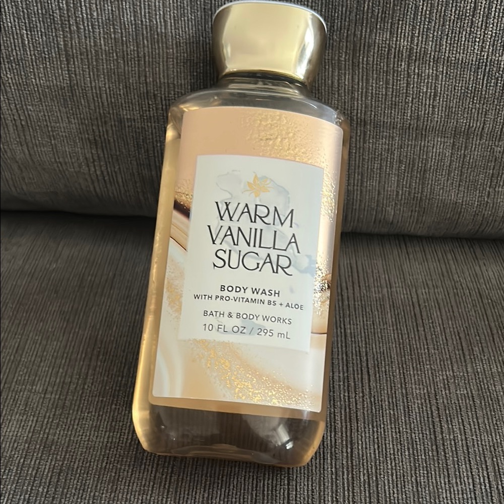 Bath & Body Works Warm Vanilla Body Wash 10fl oz / 295 ml NEW - Picture 2 of 4